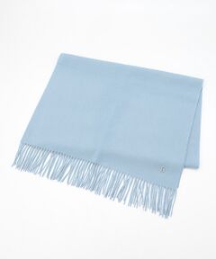 MOONBAT / ムーンバット マフラー・ショール・スヌード・ストール | 【WEB限定】ウール100％ アーチロゴ 無地ストール 190cm×60cm