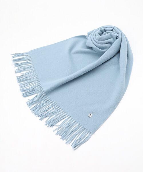 MOONBAT / ムーンバット マフラー・ショール・スヌード・ストール | 【WEB限定】ウール100％ アーチロゴ 無地ストール 190cm×60cm | 詳細3
