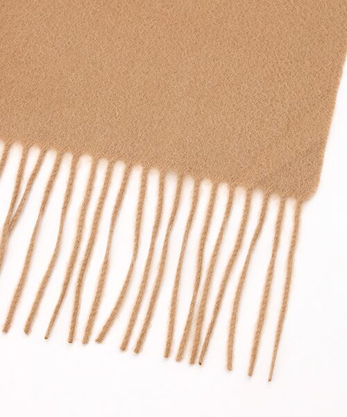 MOONBAT / ムーンバット マフラー・ショール・スヌード・ストール | カシミヤ100％ 無地ストール　190cm×50cm | 詳細2