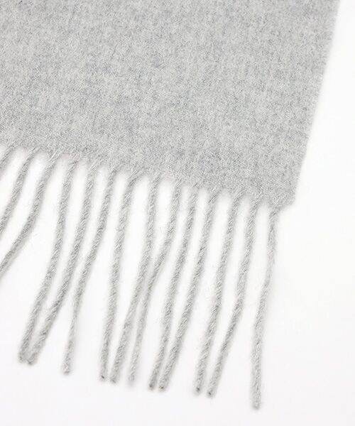 MOONBAT / ムーンバット マフラー・ショール・スヌード・ストール | カシミヤ100％ 無地マフラー　190cm×30cm | 詳細2