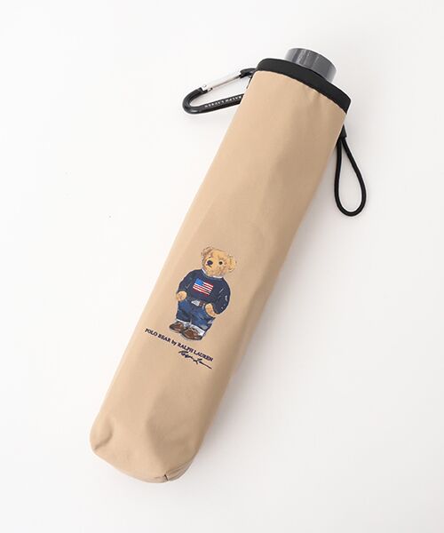 MOONBAT / ムーンバット 傘 | 雨傘 折りたたみ傘 ポロ ラルフ ローレン（POLO RALPH LAUREN）紳士 ベア ロゴプリント | 詳細6