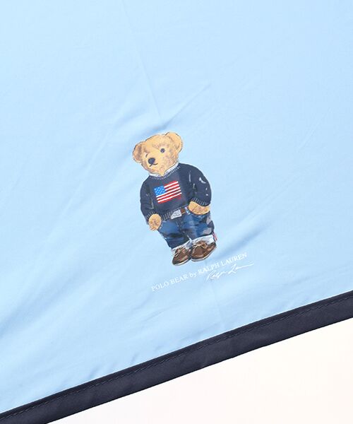 MOONBAT / ムーンバット 傘 | 雨傘 折りたたみ傘 ポロ ラルフ ローレン（POLO RALPH LAUREN）紳士 ベア ロゴプリント | 詳細10