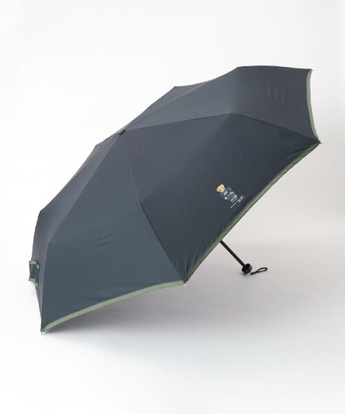 MOONBAT / ムーンバット 傘 | 雨傘 折りたたみ傘 ポロ ラルフ ローレン（POLO RALPH LAUREN）紳士 ベア ロゴプリント（ディープブルー）