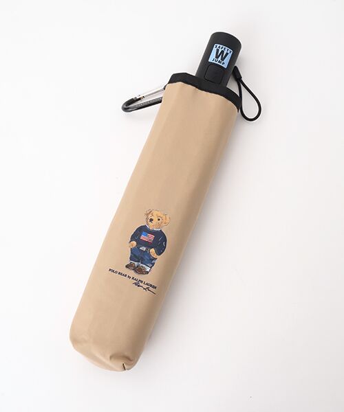 MOONBAT / ムーンバット 傘 | 雨傘 折りたたみ傘 ポロ ラルフ ローレン（POLO RALPH LAUREN）紳士 ベア ロゴプリント 自動開閉 | 詳細15