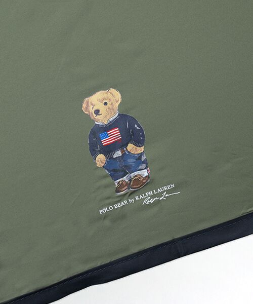 MOONBAT / ムーンバット 傘 | 雨傘 折りたたみ傘 ポロ ラルフ ローレン（POLO RALPH LAUREN）紳士 ベア ロゴプリント 自動開閉 | 詳細17
