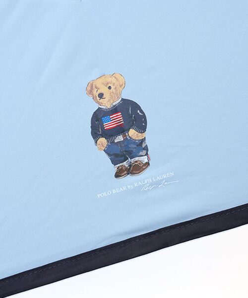 MOONBAT / ムーンバット 傘 | 雨傘 折りたたみ傘 ポロ ラルフ ローレン（POLO RALPH LAUREN）紳士 ベア ロゴプリント 自動開閉 | 詳細20