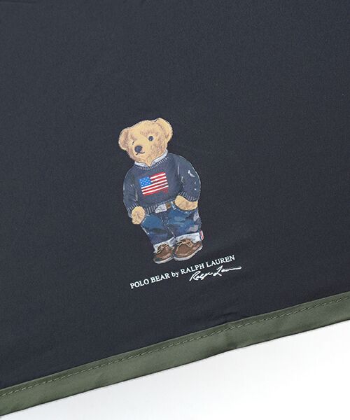 MOONBAT / ムーンバット 傘 | 雨傘 折りたたみ傘 ポロ ラルフ ローレン（POLO RALPH LAUREN）紳士 ベア ロゴプリント 自動開閉 | 詳細23