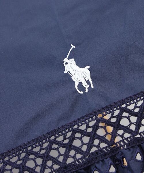 MOONBAT / ムーンバット 傘 | 【遮光/晴雨兼用日傘】POLO RALPH LAUREN(ポロ ラルフローレン) エンブフリル 長傘 遮熱 UV | 詳細1