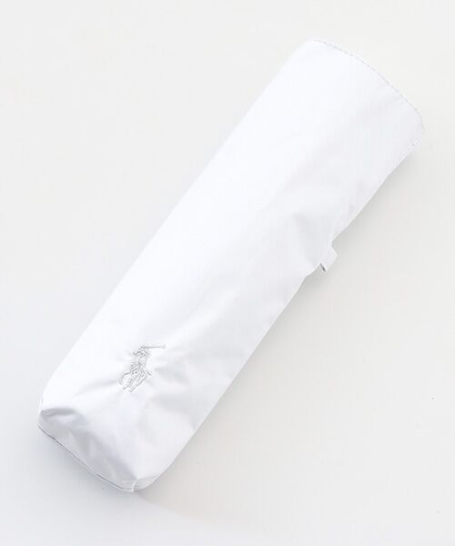 MOONBAT / ムーンバット 傘 | 【WEB限定/ 遮光率100％/遮熱/UV】POLO RALPH LAUREN（ポロ ラルフローレン）晴雨兼用日傘 ワンポイント ポロポニー シャンブレー 無地 折りたたみ傘  | 詳細2