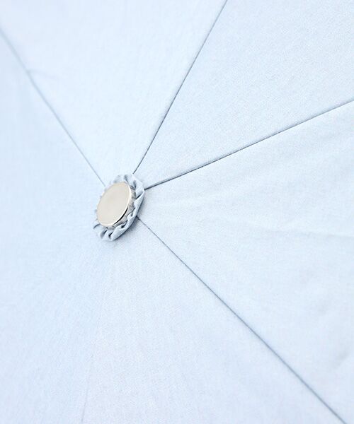 MOONBAT / ムーンバット 傘 | 【WEB限定/ 遮光率100％/遮熱/UV】POLO RALPH LAUREN（ポロ ラルフローレン）晴雨兼用日傘 ワンポイント ポロポニー シャンブレー 無地 折りたたみ傘  | 詳細3