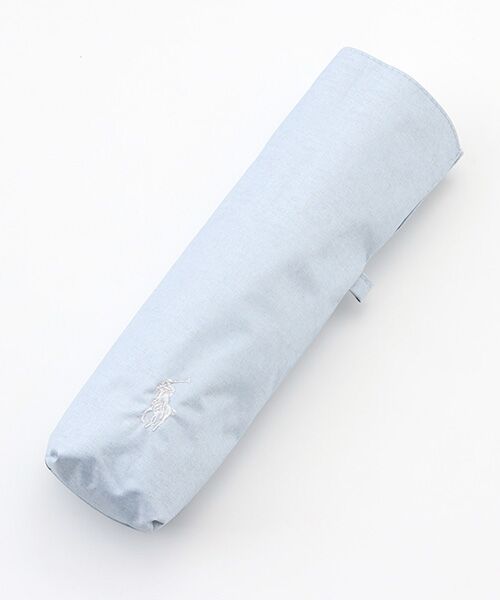 MOONBAT / ムーンバット 傘 | 【WEB限定/ 遮光率100％/遮熱/UV】POLO RALPH LAUREN（ポロ ラルフローレン）晴雨兼用日傘 ワンポイント ポロポニー シャンブレー 無地 折りたたみ傘  | 詳細8