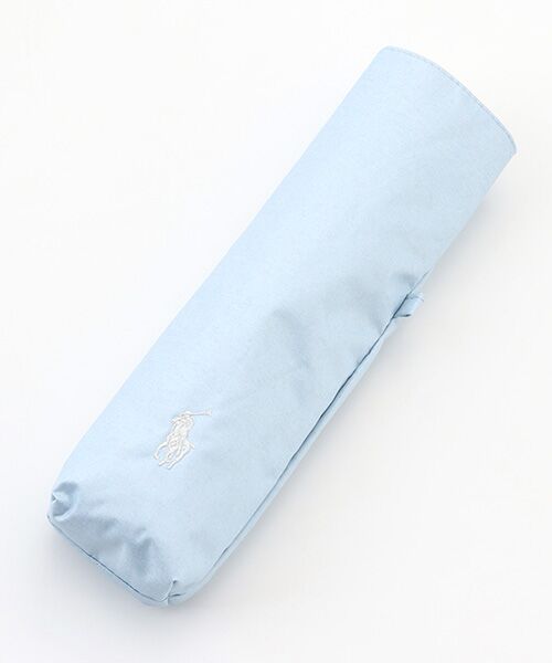 MOONBAT / ムーンバット 傘 | 【WEB限定/ 遮光率100％/遮熱/UV】POLO RALPH LAUREN（ポロ ラルフローレン）晴雨兼用日傘 ワンポイント ポロポニー シャンブレー 無地 折りたたみ傘  | 詳細11