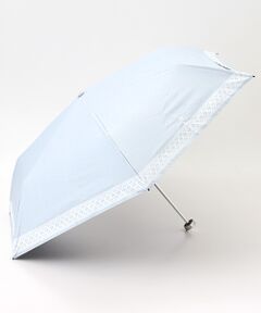 MOONBAT / ムーンバット 傘 | 【WEB限定/ 遮光率100％/遮熱/UV】POLO RALPH LAUREN（ポロ ラルフローレン）晴雨兼用日傘 ワンポイント ポロポニー レース 折りたたみ傘 