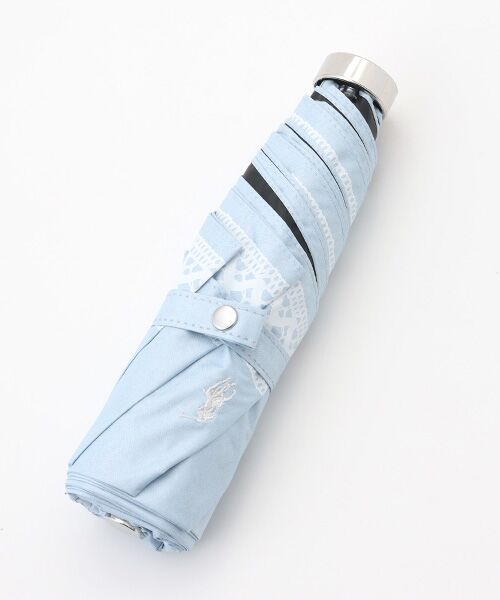 MOONBAT / ムーンバット 傘 | 【WEB限定/ 遮光率100％/遮熱/UV】POLO RALPH LAUREN（ポロ ラルフローレン）晴雨兼用日傘 ワンポイント ポロポニー レース 折りたたみ傘  | 詳細9