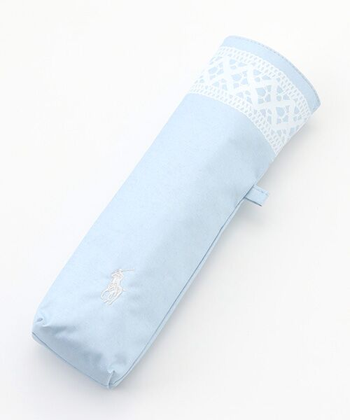 MOONBAT / ムーンバット 傘 | 【WEB限定/ 遮光率100％/遮熱/UV】POLO RALPH LAUREN（ポロ ラルフローレン）晴雨兼用日傘 ワンポイント ポロポニー レース 折りたたみ傘  | 詳細10