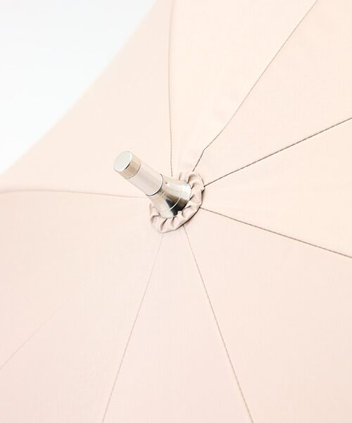 MOONBAT / ムーンバット 傘 | 【WEB限定/遮光率100%/遮熱/UV】POLO RALPH LAUREN（ポロ ラルフローレン）晴雨兼用日傘 ワンポイント ポロベア刺繍 フリル 長傘 | 詳細3