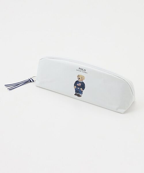 MOONBAT / ムーンバット 傘 | 【WEB限定/遮光率100%/遮熱/UV】POLO RALPH LAUREN（ポロ ラルフローレン）晴雨兼用日傘 ワンポイント ポロベア 折りたたみ傘 ポーチタイプ | 詳細2