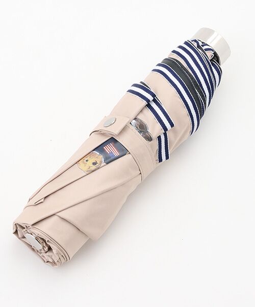 MOONBAT / ムーンバット 傘 | 【WEB限定/遮光率100%/遮熱/UV】POLO RALPH LAUREN（ポロ ラルフローレン）晴雨兼用日傘 ワンポイント ポロベア 折りたたみ傘 ポーチタイプ | 詳細7