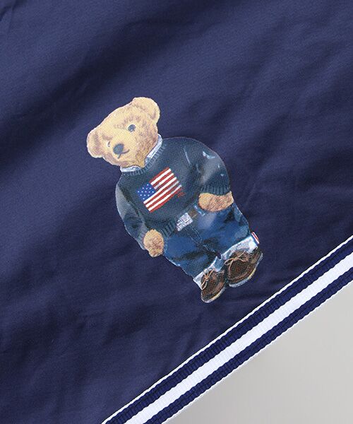 MOONBAT / ムーンバット 傘 | 【WEB限定/遮光率100%/遮熱/UV】POLO RALPH LAUREN（ポロ ラルフローレン）晴雨兼用日傘 ワンポイント ポロベア 折りたたみ傘 ポーチタイプ | 詳細12