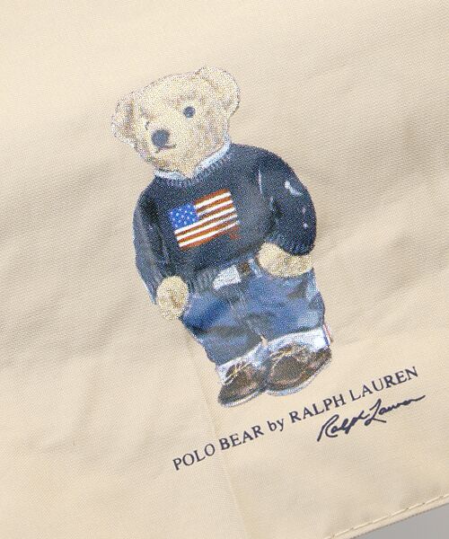 MOONBAT / ムーンバット 傘 | 【WEB限定/遮光率100%/遮熱/UV/耐風】POLO RALPH LAUREN（ポロ ラルフローレン）晴雨兼用日傘 ポロベア 無地 折りたたみ傘 | 詳細6