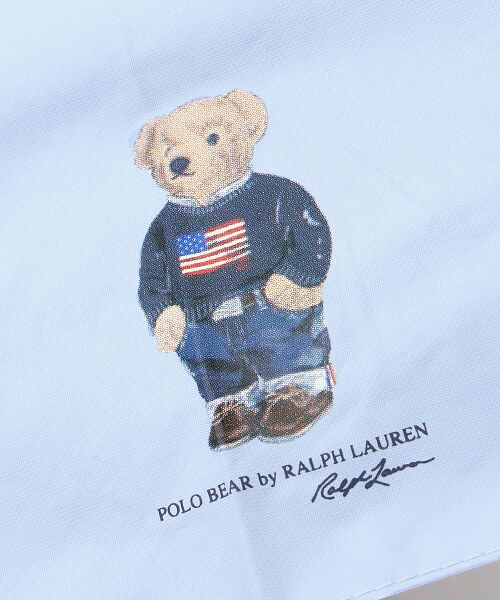 MOONBAT / ムーンバット 傘 | 【WEB限定/遮光率100%/遮熱/UV/耐風】POLO RALPH LAUREN（ポロ ラルフローレン）晴雨兼用日傘 ポロベア 無地 折りたたみ傘 | 詳細8