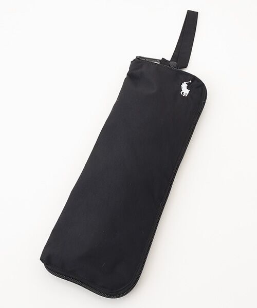 MOONBAT / ムーンバット 傘 |  ポロポニー ポケッタブル 傘袋 吸水生地 無地 折りたたみ傘用（ブラック）