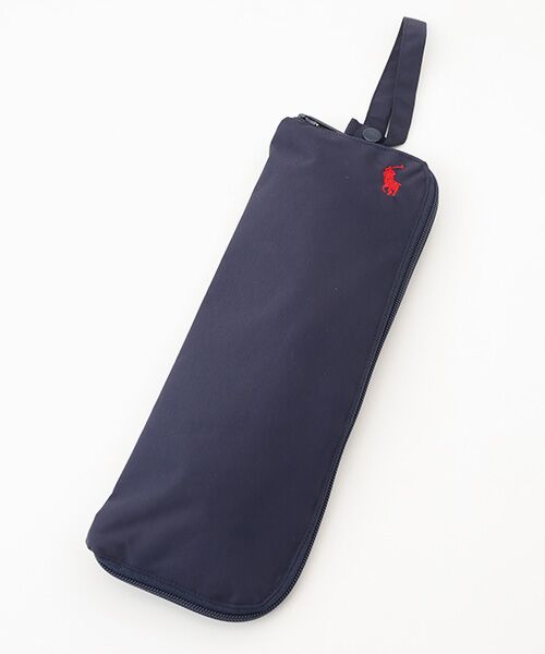 MOONBAT / ムーンバット 傘 |  ポロポニー ポケッタブル 傘袋 吸水生地 無地 折りたたみ傘用（ネイビーブルー）