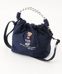 MOONBAT / ムーンバット 傘 |  FLAG BEAR ポロベア ショルダー レインバッグ 無地 刺繍 傘袋