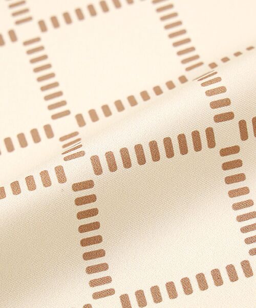 MOONBAT / ムーンバット バンダナ・スカーフ | 【シルク100%】ダイアゴナルチェック 格子柄 シルクプリントスカーフ 58cm×58cm | 詳細4