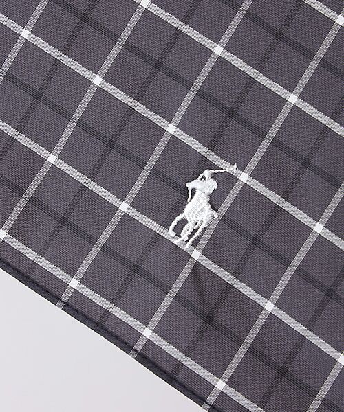 MOONBAT / ムーンバット 傘 | 【折りたたみ雨傘】ロゴ刺繍 メンズ チェック柄 折り畳み傘 60cm | 詳細7