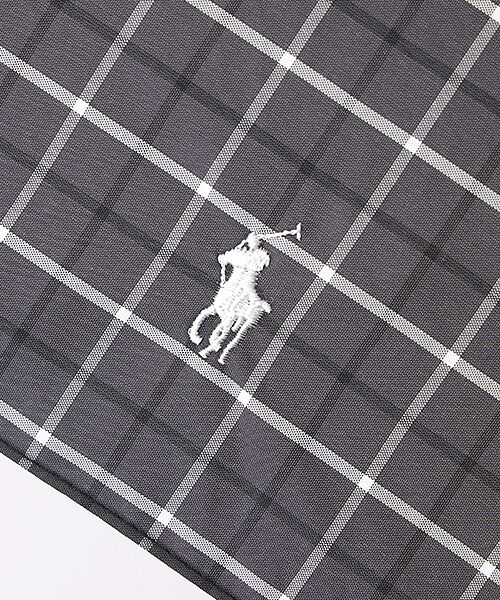 MOONBAT / ムーンバット 傘 | 【自動開閉式折りたたみ雨傘】ロゴ刺繍  メンズ ワンタッチ チェック柄 60cm | 詳細2