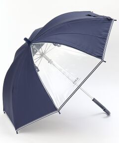 MOONBAT / ムーンバット 傘 | 【晴雨兼用日傘】ストライプグログラン 通学用子供傘 一級遮光99.99% 遮熱 UV 晴雨兼用