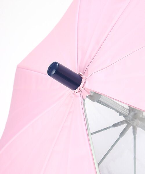 MOONBAT / ムーンバット 傘 | 【晴雨兼用日傘】ストライプグログラン 通学用子供傘 一級遮光99.99% 遮熱 UV 晴雨兼用 | 詳細2