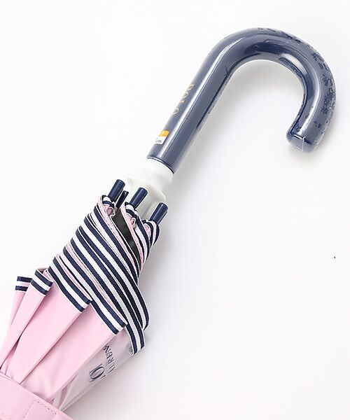 MOONBAT / ムーンバット 傘 | 【晴雨兼用日傘】ストライプグログラン 通学用子供傘 一級遮光99.99% 遮熱 UV 晴雨兼用 | 詳細6