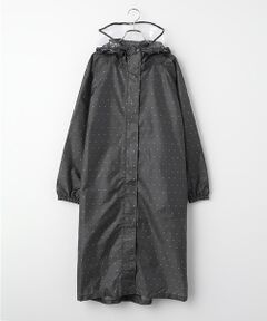 レインコート サイクルコート ドット柄