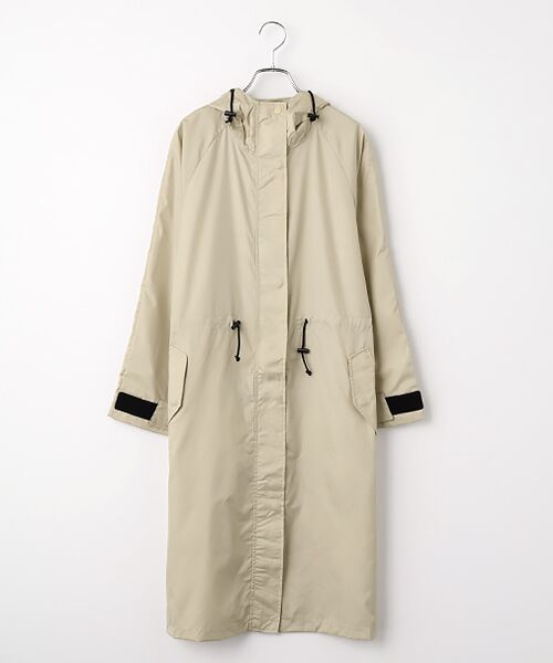 MOONBAT / ムーンバット その他アウター | レインコート ロング丈 サイクルコート ケース付き（ベージュ）