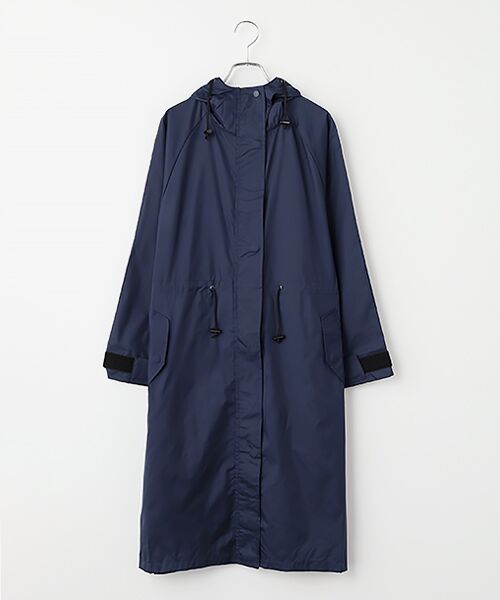MOONBAT / ムーンバット その他アウター | レインコート ロング丈 サイクルコート ケース付き（ディープブルー）
