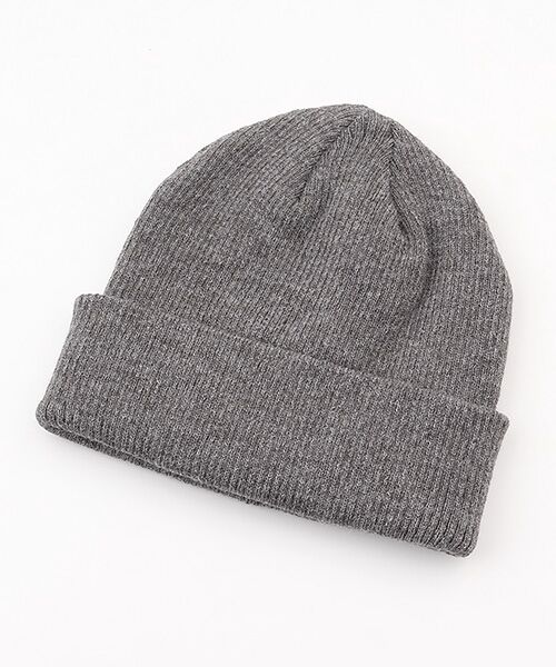 MOONBAT / ムーンバット ニットキャップ | 【2WAY】洗えるニット帽 （チャコールグレー）