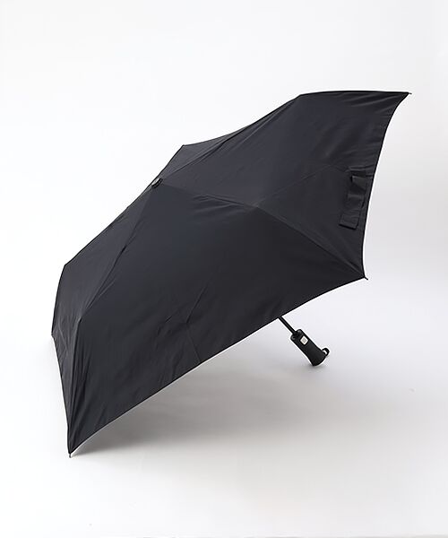 MOONBAT / ムーンバット 傘 | 【折りたたみ雨傘】フロータス（FLO(A)TUS） 超撥水傘 晴雨兼用 UV対応 自動開閉 大きめ 60cm（ブラック）