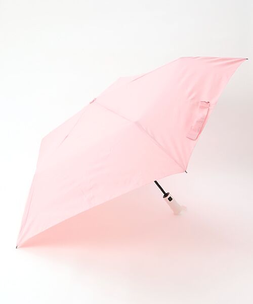 MOONBAT / ムーンバット 傘 | 【折りたたみ雨傘】フロータス（FLO(A)TUS） 超撥水傘 晴雨兼用 UV対応 自動開閉 大きめ 60cm（ペールピンク）