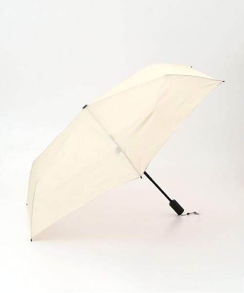 MOONBAT / ムーンバット 傘 | 【3秒で折りたためる 雨傘】urawaza(ウラワザ) slim UV加工 自動開閉 55cm （ベージュ）