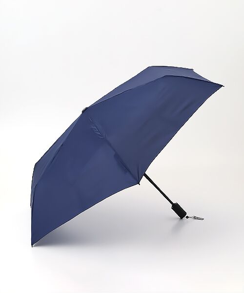 MOONBAT / ムーンバット 傘 | 【3秒で折りたためる 雨傘】urawaza(ウラワザ) slim UV加工 自動開閉 55cm （ディープブルー）