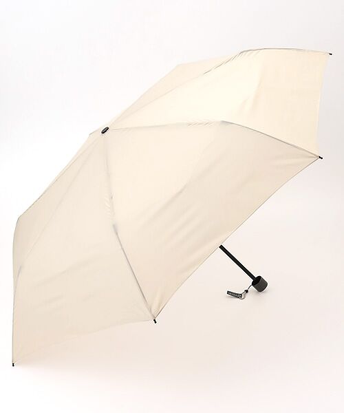 MOONBAT / ムーンバット 傘 | 【3秒で折りたためる 雨傘】urawaza(ウラワザ) slim UV加工 自動開閉 60cm （ベージュ）