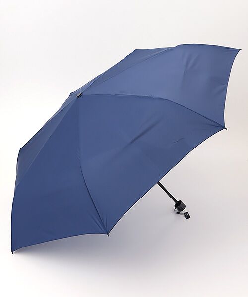 MOONBAT / ムーンバット 傘 | 【3秒で折りたためる 雨傘】urawaza(ウラワザ) slim UV加工 自動開閉 60cm （ディープブルー）