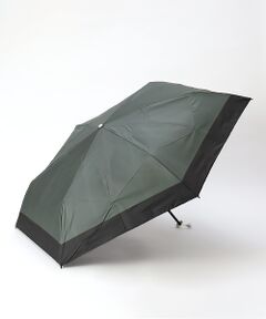 【晴雨兼用折りたたみ日傘】ウラワザ(urawaza）ボーダー 折りたたみ傘 晴雨兼用 遮光100% UV100% 55cm