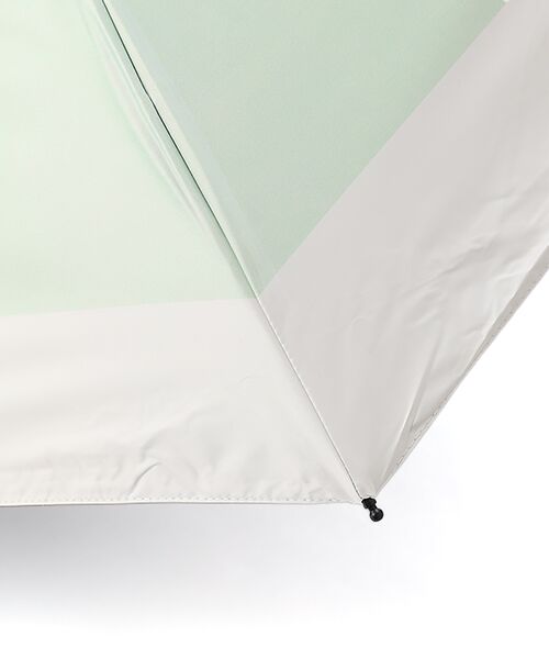 MOONBAT / ムーンバット 傘 | 【晴雨兼用折りたたみ日傘】ウラワザ(urawaza）ボーダー 折りたたみ傘 晴雨兼用 遮光100% UV100% 55cm | 詳細6