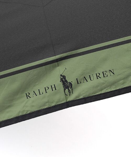 MOONBAT / ムーンバット 傘 | 雨傘 折りたたみ傘 ポロ ラルフ ローレン（POLO RALPH LAUREN）紳士 ロゴ  | 詳細1