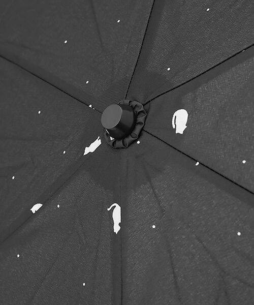 MOONBAT / ムーンバット 傘 | 雨傘 折りたたみ傘 ネコちらし | 詳細1