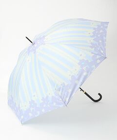 MOONBAT / ムーンバット 傘 | 雨傘 長傘 ストライプフラワー ジャンプ傘
