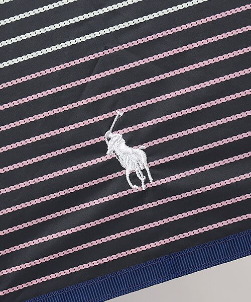 MOONBAT / ムーンバット 傘 | 日傘 晴雨兼用長傘 ポロ ラルフ ローレン（POLO RALPH LAUREN）軽量 ボーダー | 詳細1